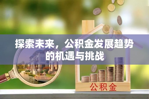 珠海探索未来，公积金发展趋势的机遇与挑战
