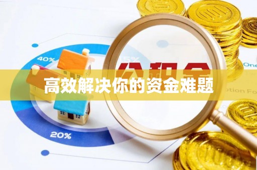 珠海高效解决你的资金难题