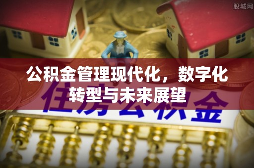 珠海公积金管理现代化，数字化转型与未来展望