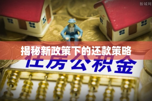 珠海揭秘新政策下的还款策略