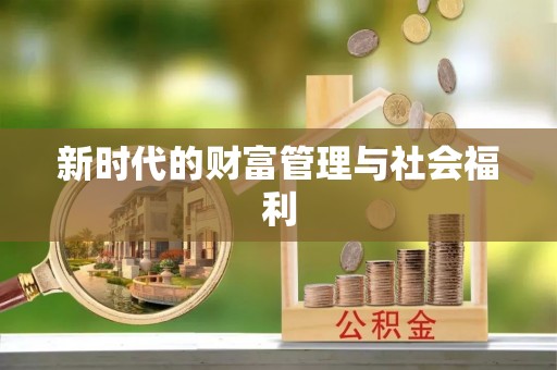 珠海新时代的财富管理与社会福利