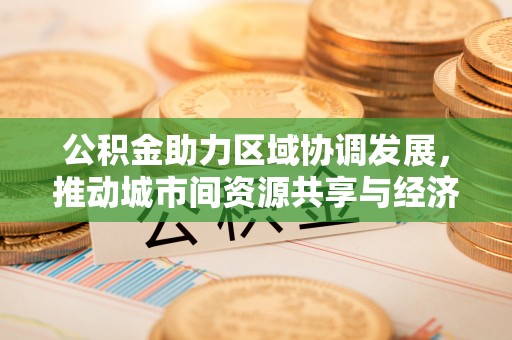 珠海公积金助力区域协调发展，推动城市间资源共享与经济均衡发展