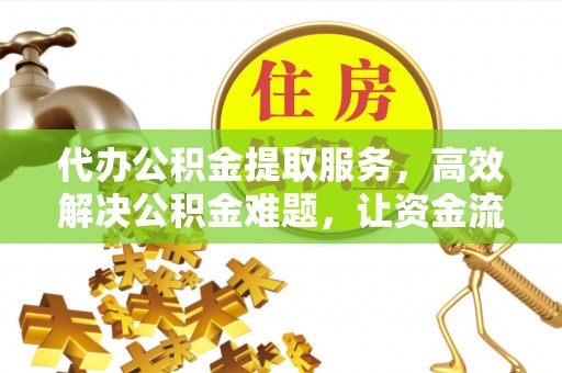 珠海代办公积金提取服务，高效解决公积金难题，让资金流动更自由