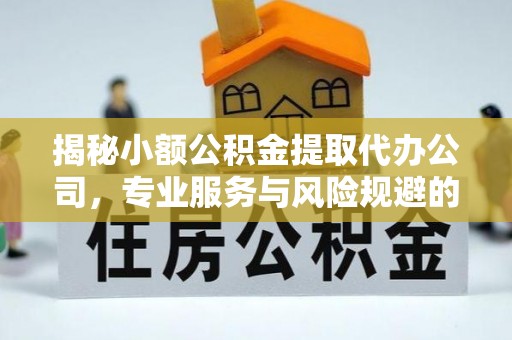 珠海揭秘小额公积金提取代办公司，专业服务与风险规避的平衡艺术