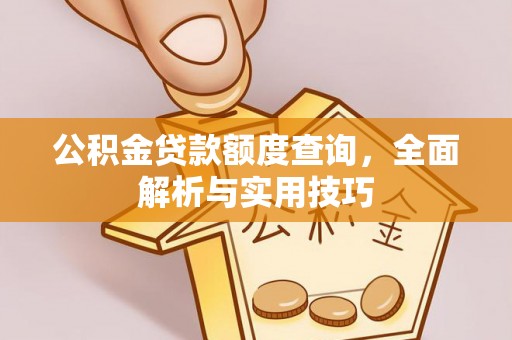 珠海公积金贷款额度查询，全面解析与实用技巧